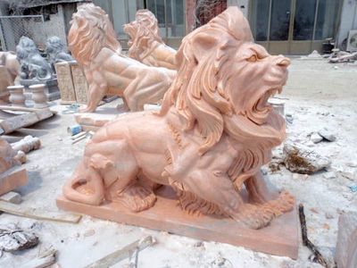 歐式石獅、石雕獅子、麒麟與墾荒牛 經(jīng)典動物雕塑的藝術(shù)與匠心